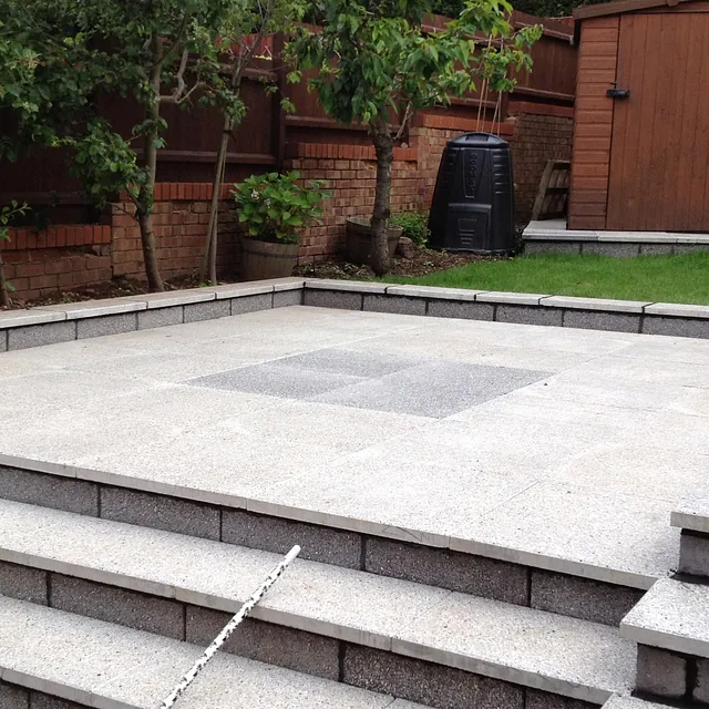 Block paving that has been installed for a domestic client